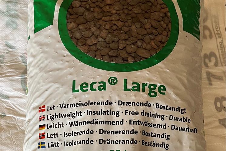 Leca large poser a 50 liter